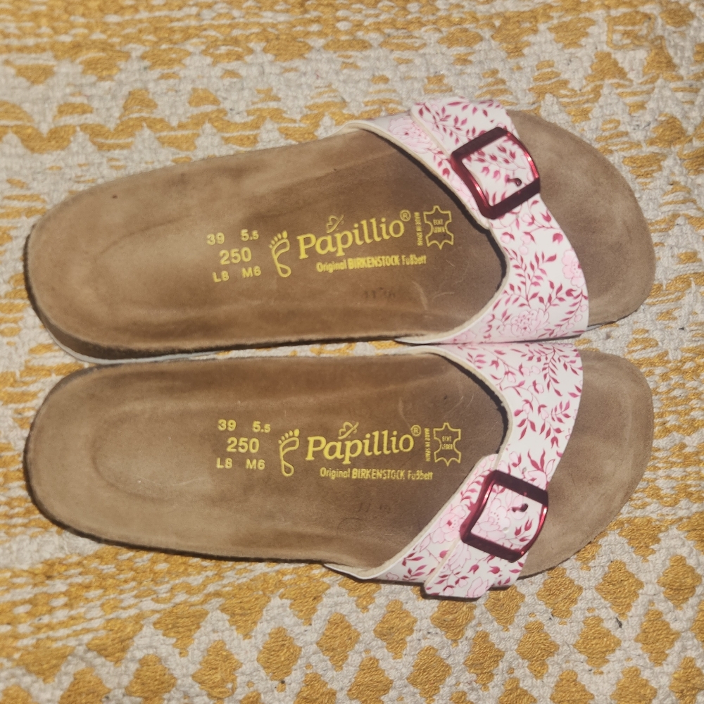 Papillo birkenstock Sandals BIRKENSTOCK Java Carnation Red Eur 39 USW 8.5